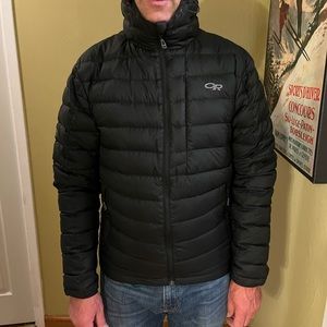 Men’s Outdoor Research down jacket